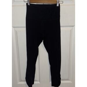 Lululemon Align High-Rise Tight 26" *Twist Waist Black NULU Size 4